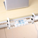 Tabeli all Juhtmete haldamine Rack Wire Organiseerija juhe magamistoa elutoa kontori jaoks