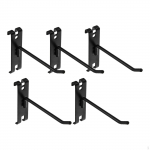 Metallist konksud v&otilde;rkseina korraldamiseks silver 10cm