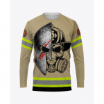 Tulet&otilde;rjuja Graafiline Tr&uuml;kiga S&uuml;gisene Meeste O-kaelusega T-s&auml;rk Vabaaja Pikkade Varrukatega &Uuml;lem&otilde;&otilde;duline Pullover Moodne T&auml;navar&otilde;ivas Meeste R&otilde;ivad S