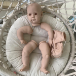 24-tolline Reborn Doll Kit Maggi V&auml;rvimata L&otilde;petamata Baby Doll Osa Laste Nukukoguja K&auml;sitsi valmistatud DIY Vasts&uuml;ndinu nukuvorm T&uuml;hi Reborn Doll Aksessuaarid doll kit