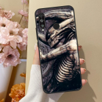 Hr Giger Li II &uuml;mbris Huawei P40 Lite P20 P50 P30 Pro P Smart Z 2019 Nova 5T kate jaoks Honor 50 &uuml;mbrise jaoks Honor 50