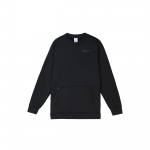 Nike Therma Treening Fliisist Pullover Pikkade Varrukatega Huppar Meeste Pealisr&otilde;ivad Must CU7272-010 L