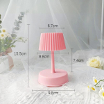 LED mini laualamp akutoitega muusika &ouml;&ouml;valgustid elu lapsed magamistoa voodi kodukaunistus &ouml;&ouml;lamp lauavalgusti