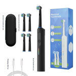 Elektriline hambahari p&ouml;&ouml;rleva &uuml;mmarguse peaga t&auml;iskasvanutele m&otilde;eldud pehmete harjastega induktsiooniga automaatne meeste ja naiste paaride komplekt, mis &uuml;hildub Orabiga