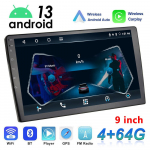 2 din 9 10 tolli 4GB+64GB Android 11 Carplay autoraadio multimeediumipleier Navigatsioon GPS stereo VW Ford Nissan Kia Honda Toyota jaoks 9 INCH