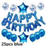 Konfeti-Lateks&otilde;hupallid Palju &otilde;nne s&uuml;nnip&auml;evaks Pulmad ja pidu &Otilde;hupallide kaunistused S&uuml;ndmused Peo&otilde;hupallid Alumiiniumfooliumist &otilde;hupallid Kaunistused