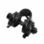 Jalgratta sadulapadja kinnitusklamber Kiirvabastusega kinnitusklamber 22,2 mm metallist kinnitusr&otilde;ngas Jalgratta sadulaposti klamber Jalgrattas&otilde;idutarvikud must