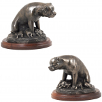 Rottweiler, Rott, Rottie II - dog statue, figurine for office, trophy for dog show by Art-Dog brand