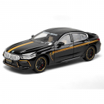 1/24 BMW M8 MANHART Sulamist V&otilde;idus&otilde;iduauto Mudel Diecasts Metallist Sportauto S&otilde;idukite Mudel Heli ja Valguse Simulatsioon Laste M&auml;nguasi Kingitus must