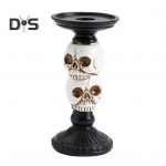 Kolju k&uuml;&uuml;nlajalg Halloweeni kaunistus vaigust sammas k&uuml;&uuml;nlahoidja jube kolju k&uuml;&uuml;nlajalg 3 tolli l&auml;bim&otilde;&otilde;duga samba k&uuml;&uuml;nal must