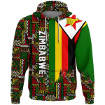 Zimbabwe Embleem Graafilised Kapuutsiga Pusad Lahtised Unisex Suurem&otilde;&otilde;dulised Kapuutsiga Dressipluusid Kevadised Vabaaja T&auml;navamoe Topid Pulloverid 5XL