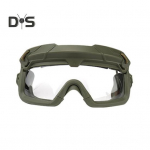 Taktikalised uduvastased prillid kriimustusvastased objektiivid prillid 2 režiimiga kaitseprillid Airsoft paintballi jahil matkamiseks must