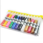 12 Color nail pen 3d Paint Nail Art DIY nail Polish Pen Uv Gel Acrylic Tips Set Salon Beauty Party Supplies