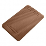 &Uuml;limalt pehme libisemiskindel m&auml;luvahuga vannimatt Kiire kuiv vett imav vannivaip du&scaron;ivanni masin 40*60cm pruun