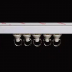 Isekleepuv mulgustamine Kahe otstarbega kardinarada Nano vaikne kardina liugvarras r&otilde;du lahe aken ukse kardina paigaldusliim 0.5m