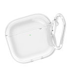 L&auml;bipaistev TPU kaitse&uuml;mbris AirPods 4 peakomplekti jaoks L&ouml;&ouml;ke absorbeeriv &otilde;huke kate, TPU l&auml;bipaistev &uuml;mbris, mis sobib h&auml;sti