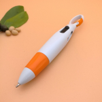 4 neoonv&auml;rvi s&uuml;stikut, kokkut&otilde;mmatavat mitmev&auml;rvilist pastapliiatsit koos pandlaga v&otilde;tmehoidjaga kontoritarvete koolitarvete jaoks &otilde;pilastele, kingitus lastele 1pcs oranž