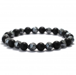 K&auml;sitsi valmistatud looduslikust kivist k&auml;ev&otilde;ru Hematiit Tiigrisilma kivist helmestega k&auml;ev&otilde;ru Amulett Buddha helmed meestele Naiste jooga pulsera ehted