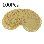 100 tk &Uuml;mmargused pitsist paberist jalamatid alusalused. roheline
