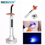 NICEDEN hambaravivalgusti juhtmeta LED-lamp 5W sinine UV-hambaravimasin metallist k&auml;epidemega hambaarst ultraviolettvalgus h&otilde;be