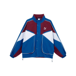 Puma Ss23 Arhiivisarja Ss23 Pakk V&auml;rviplokk Seisukrae T&otilde;mblukuga Retro Spordijakk Unisex Jakk Sinine 622783-67 L