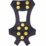 10 naast Lume j&auml;&auml;k&uuml;&uuml;s Libisemisvastane lumi j&auml;&auml; termoplastist elastomeerist ronimisjalatsid naelad k&auml;epidemed, klambrid jalatsite kohal, katted jalatsid must