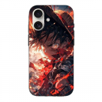 Coque Iphone 16 One piece Luffy &eacute;nerv&eacute; art manga anime