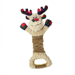 Chew Toy for Dogs, Squeaky Large Interactive Sound Toy, Plush to Bite And Reindeer