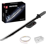 Mould King 10138 Star Plan M&auml;nguasjad Darksaber Ehitusklotside Komplekt Valgustatav Klotsikomplekt Hariduslik Laste J&otilde;ulukink 10138