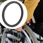 Ratastooli tagaratta t&auml;isrehv, lihtne paigaldada, varuosad, esmaklassiline vahetus 16inch