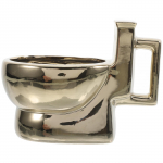 400ml keraamiline tualettpotikujuline tass keraamiline kohvikruus naljakas kohvikruus tualettpotikujuline tass peotarbed kontorikingitus kuldne