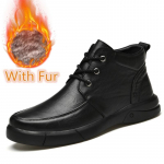 Kvaliteetsed meeste mootorrattasaapad Soojad talvised vabaajajalatsid Moodsad ehtsast nahast &auml;risaapad Paeltega kummist meeste pahkluusaapad 45