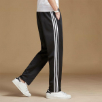 Meeste Naiste Suured Suvised y2k K&uuml;lgtriibulised Baggy Vabaaja P&uuml;ksid Sirged P&uuml;ksid Sweatpants Jooksup&uuml;ksid Meeste Korea Moe R&otilde;ivad L