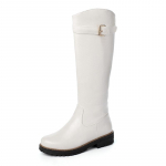 Karvane Pl&uuml;&uuml;sist Lumi K&otilde;rged Saapad Naiste Talvesaapad 2024 Valged Mustad Mood Ratsutamine Vihma Naised Saapad Vabaaja P&otilde;lvsaapad Daamid 39