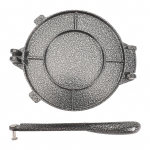 Tortillapress 6,3 tolli Alumiiniumsulam Jahutainas Tortilla Taco Press Roti valmistaja Koduseks Hommikus&ouml;&ouml;giks