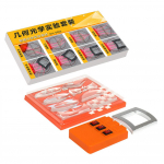 Objektiivi kujutise seadmete t&ouml;&ouml;riistad Refraktsiooni optiliste katsete komplekt Teaduslike katsete komplektid &otilde;petajate &otilde;pilaste koolitamiseks oranž