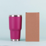 30 untsi roostevabast terasest isolatsiooniga autotass &ndash; hoiab j&auml;&auml; ja joogid k&uuml;lmana &ndash; ideaalne kingitus 30oz tumesinine v&auml;rv