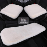 Pl&uuml;&uuml;&scaron;ist Talvine Autoistme Padjakomplekt: Libisemisvastane, Paksustatud K&uuml;&uuml;likukarv, Universaalne Suurus