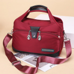 Yogodlns Nailonist &Otilde;lakott Naistele Veekindel K&auml;ekott Suure Mahutavusega Crossbody Kott Moodne Daami K&auml;ekott Multifunktsionaalne Rahakott 19*12*29cm punane