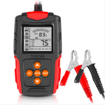 12V 24V autoaku tester LCD-aku anal&uuml;saatori testimise t&ouml;&ouml;riist digitaalse anal&uuml;saatori tester CCA IR SOH m&otilde;&otilde;tmine auto veoauto maasturi jaoks punane