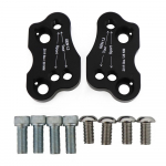 Mootorratta lisatarvikud K&auml;epideme klamber, t&otilde;stetud, pikendatud juhtraua kinnitustoru HONDA kuldtiiva 1800 GL1800 GL 1800 2018-2025 jaoks must