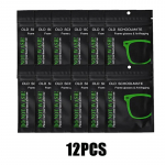 1-12 tk Nano uduvastane prillilapp Korduvkasutatavad prillipuhastuslapid L&auml;&auml;tselapp Uduvastane seemisnahast Eelniisutatud p&auml;ikeseprillide puhastuslapid