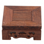 &Otilde;rn V&auml;ike Ruudukujuline Teekannu Alus Vaasi Kaunistus T&auml;ispuit Bonsai Alus Puidust Alus(#1)