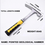 Geoloogiline uurimine Duckbill Hammer Arrow Arheoloogiline &uuml;hendatud vasar