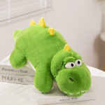 K&uuml;kitava dinosauruse pl&uuml;&uuml;sist pluusist loomade m&auml;nguasja padja kodukaunistamise t&uuml;drukute ja laste kingituste kujundus Palus dinosauruste m&auml;nguasi 53cm