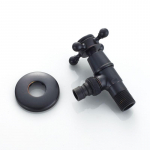 1 tk antiikne must messingist Bibcock pesumasina kraan Vannitoa nurk aed v&auml;lir&otilde;du kraani keerme G1/2' seinakinnitus