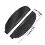 2tk s&uuml;sinikkiust auto tahavaate peegel vihmakaitse p&auml;ikesesirm kulmude k&uuml;lgvaate peegel vihmakaitse automaatne kaitse