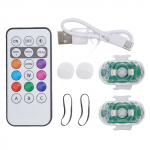 Reguleeritavad vilkumisrežiimid Lennuki LED-vilgutuled Kokkup&otilde;rkevastased LED-tuled