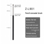 Uus pilveportselanist pliiatsiotsaga peitekreemipintsel: T&auml;pne t&ouml;&ouml;riist nasolabiaalsete voldikute, pisaravagude, silmaaluste kottide ja tumedate ringide jaoks.