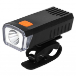 Jalgratta esitule tagatuli USB laetav Led jalgratta veekindel m&auml;givalgusti H5A6 Black-One size